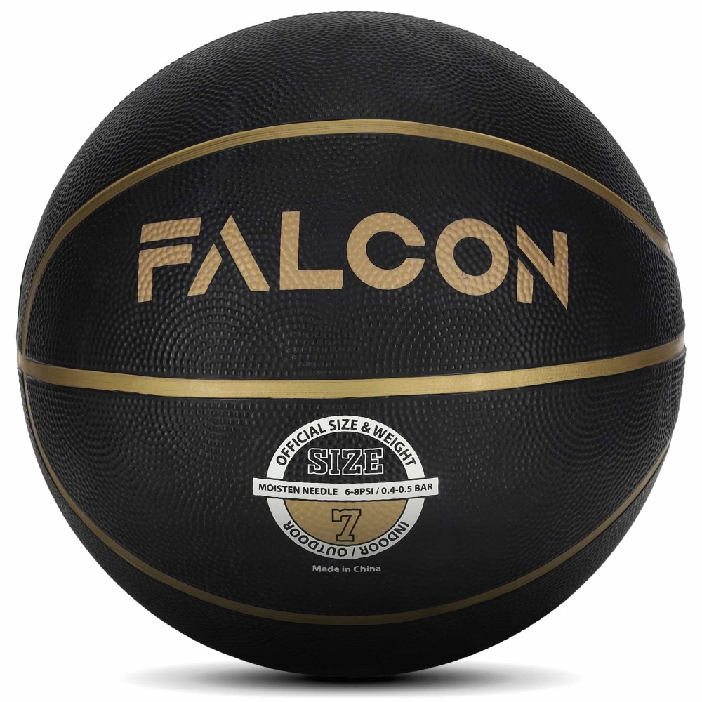 М'яч баскетбольний Falcon Streetball Black Size 7 (P-5905973404266)