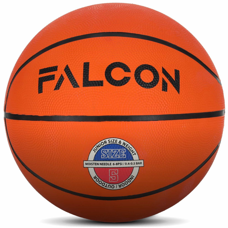 М'яч баскетбольний Falcon Classic Orange Size 5 (P-5905973404259)
