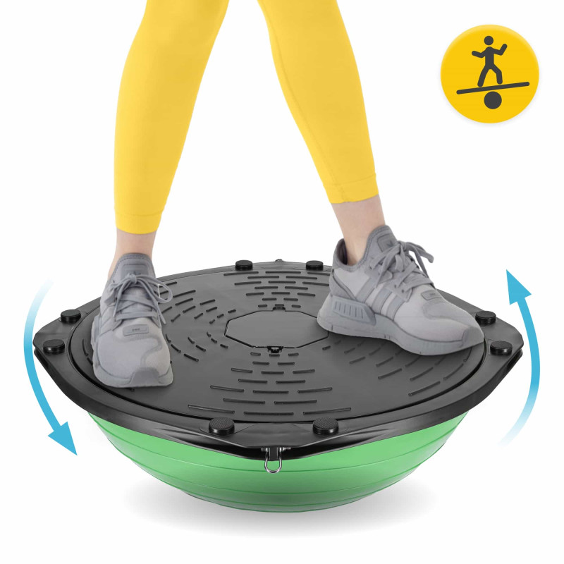 Балансувальна платформа 4FIZJO 60 см Green