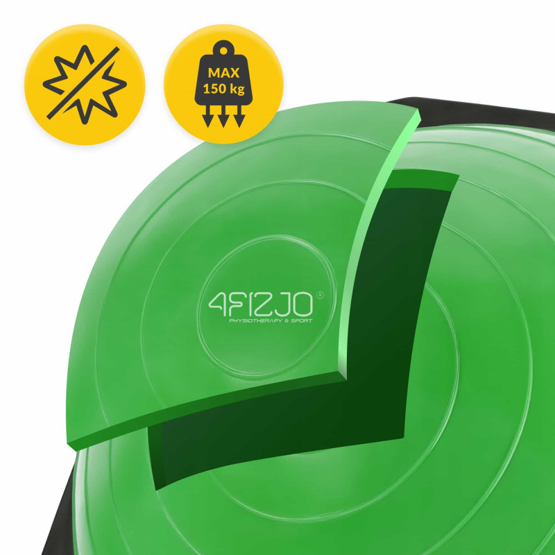 Балансувальна платформа 4FIZJO 60 см Green