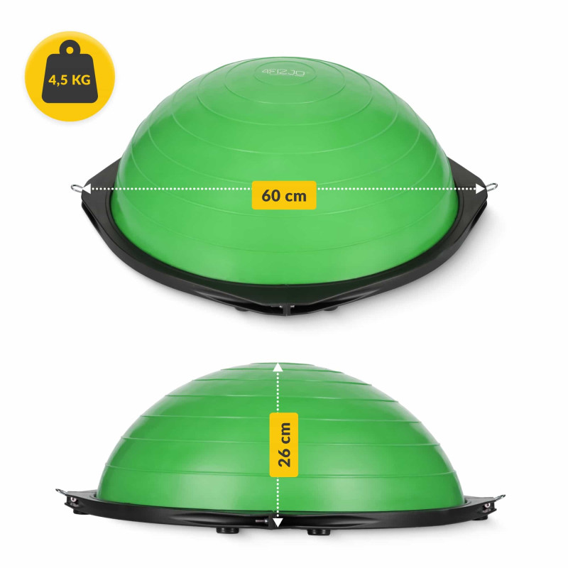 Балансувальна платформа 4FIZJO 60 см Green