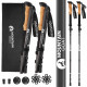Треккинговые палки Mountain Goat Active 38-130 см Black