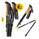 Треккинговые палки Mountain Goat Active 38-130 см Black