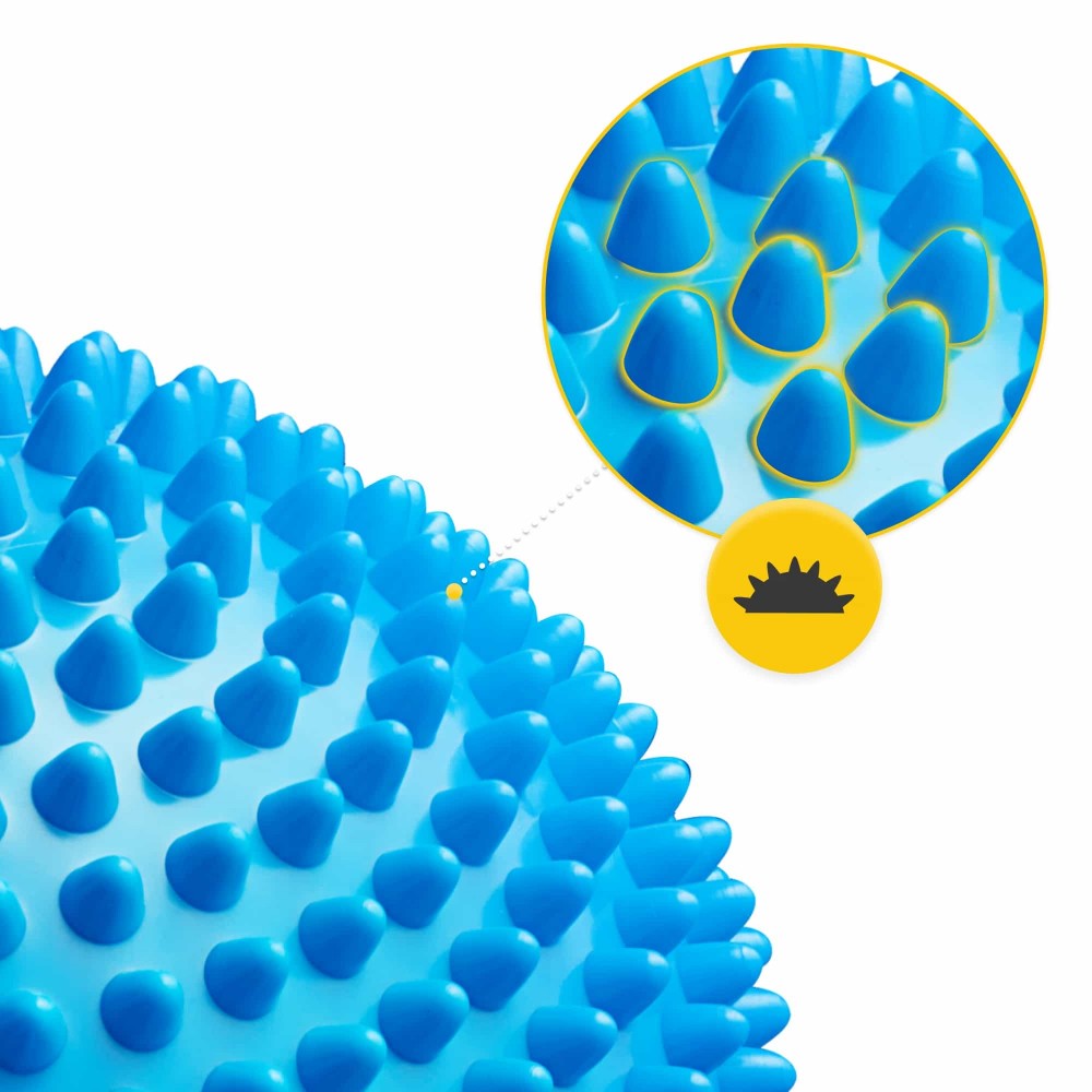 Полусфера массажная балансировочная 4FIZJO Balance Pad 16 см 2 шт массажер для ног, стоп Blue (P-5907739310491)