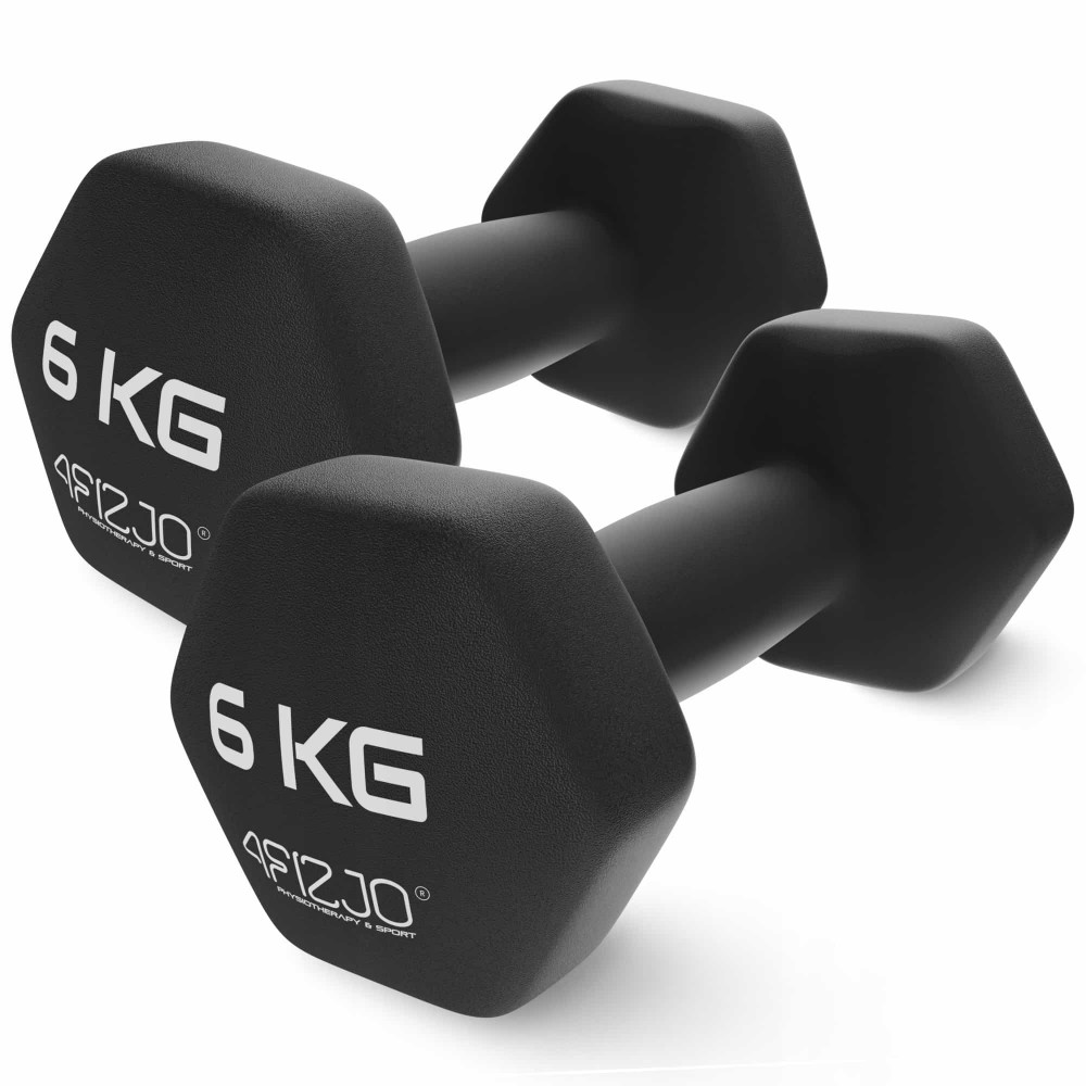 Виниловые гантели 4FIZJO Classic 2 x 6 кг (P-5905973403191)