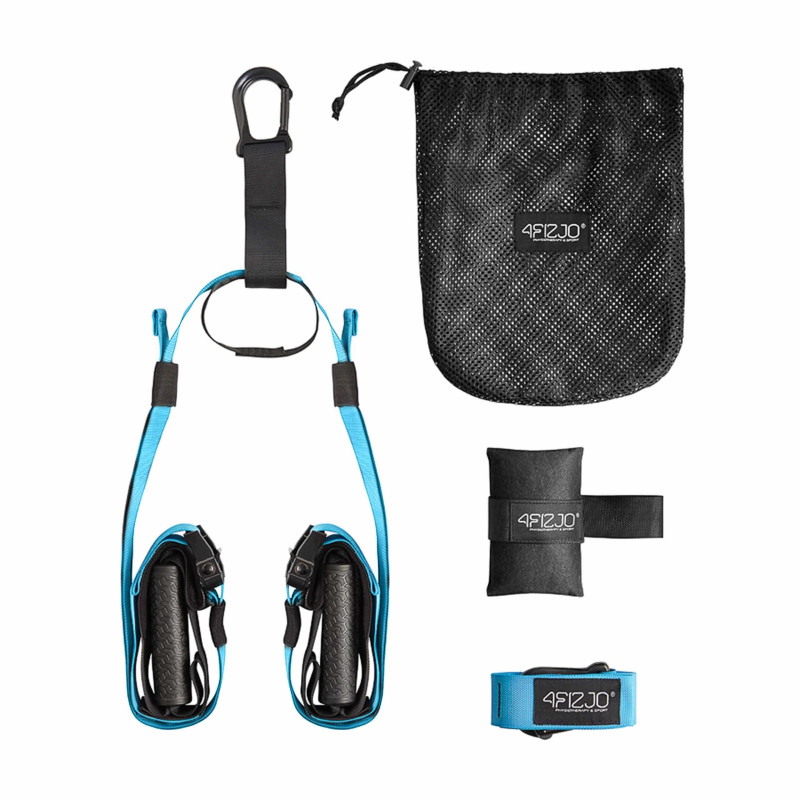 Петлі для функціонального тренінгу 4FIZJO TRX blue