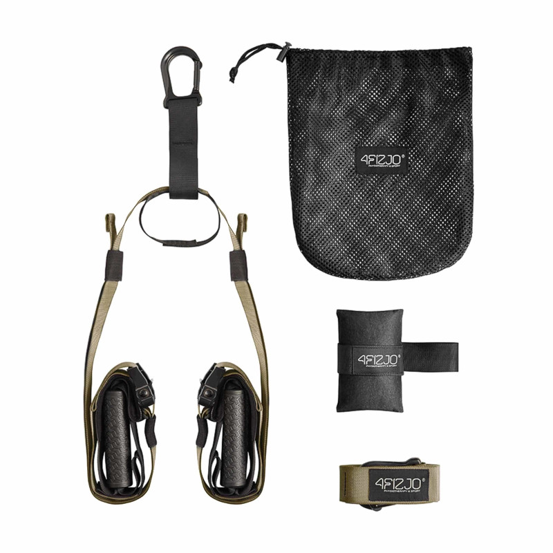 Петли для функционального тренинга 4FIZJO TRX Black/Khaki (P-5907739311023)