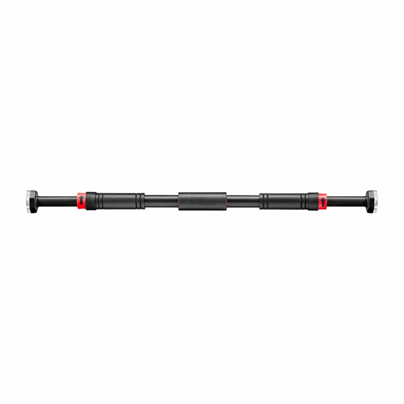 Турник раздвижной 4FIZJO 66-100 см Black/Red (P-5907739310385)
