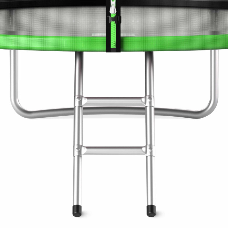 Батут с внутренней сеткой 4FIZJO Classic 10FT 312 см Black/Green (P-5907739314130)