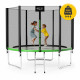 Батут с внутренней сеткой 4FIZJO Classic 10FT 312 см Black/Green (P-5907739314130)