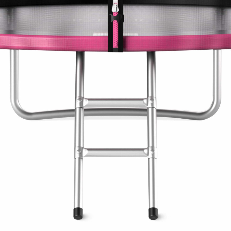Батут с внутренней сеткой 4FIZJO Classic 10FT 312 см Black/Pink (P-5907739314567)