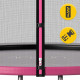 Батут с внутренней сеткой 4FIZJO Classic 10FT 312 см Black/Pink (P-5907739314567)