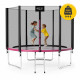 Батут с внутренней сеткой 4FIZJO Classic 10FT 312 см Black/Pink (P-5907739314567)