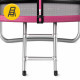 Батут 4FIZJO Classic 252 см Black/Pink із зовнішньою сіткою