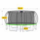 Батут с внутренней сеткой 4FIZJO PRO 16FT 496 см Black/Green (P-5907739319241)