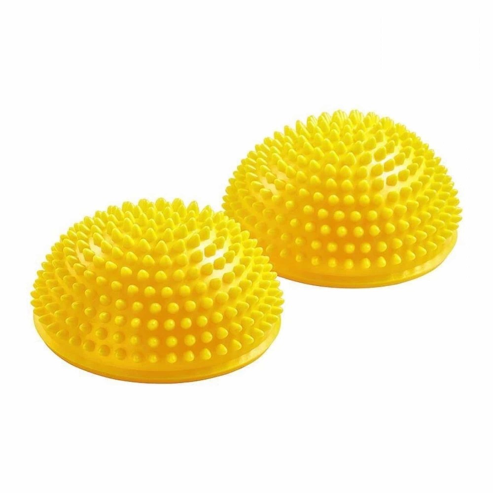 Полусфера массажная балансировочная 4FIZJO Balance Pad 16 см 2 шт массажер для ног, стоп Yellow (P-5907739310460)