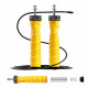 Скакалка швидкісна для кросфіту 4FIZJO Speed Rope PRO+ жовта