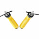 Скакалка швидкісна для кросфіту 4FIZJO Speed Rope PRO+ жовта