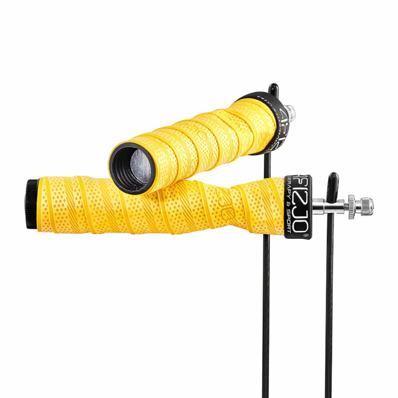 Скакалка швидкісна для кросфіту 4FIZJO Speed Rope PRO+ жовта
