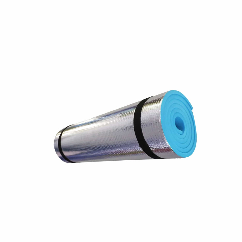Коврик туристический (каремат) SportVida Alu EVA 1 см SV-EZ0012 Blue