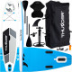 Надувна SUP дошка THUNDER Planet 320 см з веслом Blue