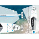 Надувна SUP дошка THUNDER Planet 320 см з веслом Blue