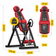 Стіл інверсійний 4FIZJO Black/Red (P-5905973401944)
