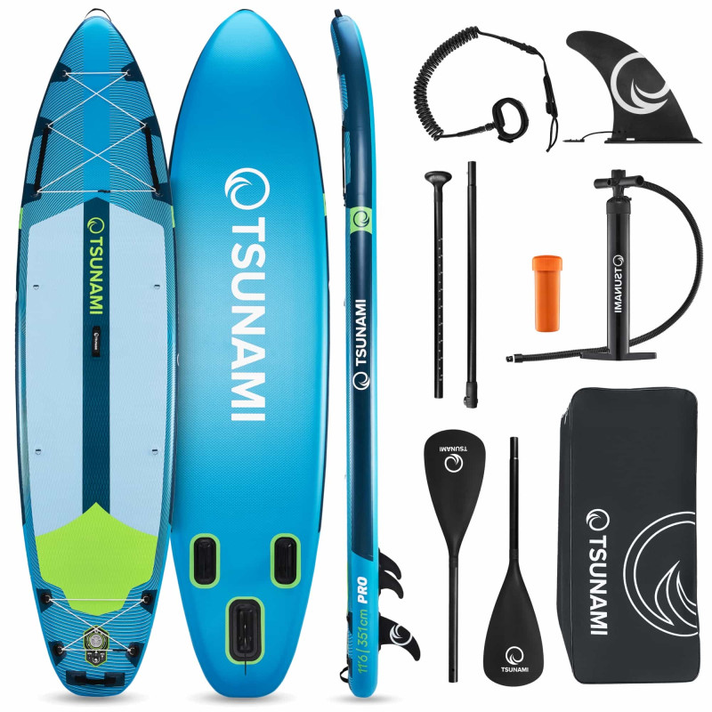 Надувна SUP дошка TSUNAMI PRO 350 см з веслом T15 (P-5905973405638)