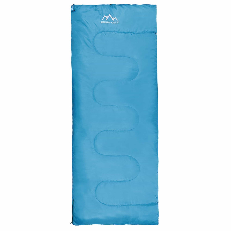 Спальний мішок (спальник) ковдра SportVida SV-CC0060 +2 ...+21°C R Sky Blue/Grey
