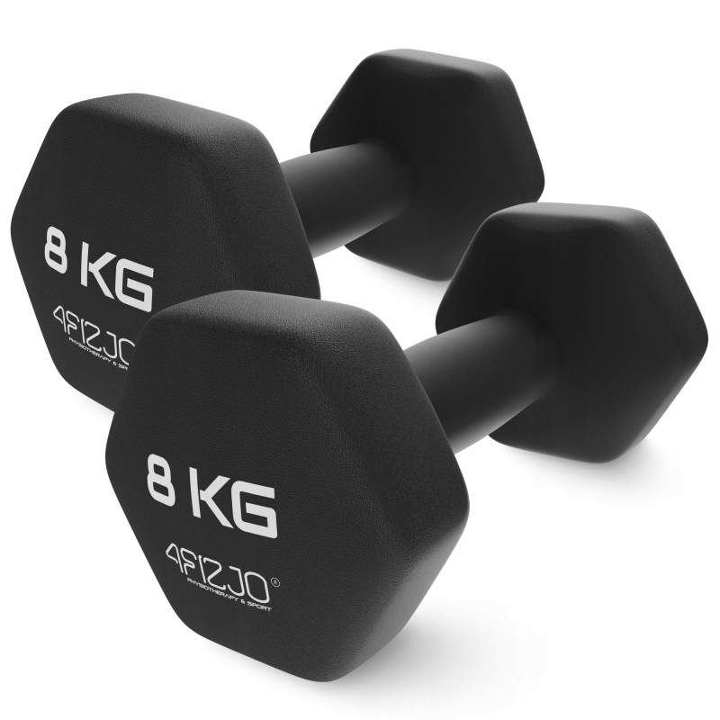 Гантелі вінілові 4FIZJO Classic 2 x 8 кг (P-5905973403214)
