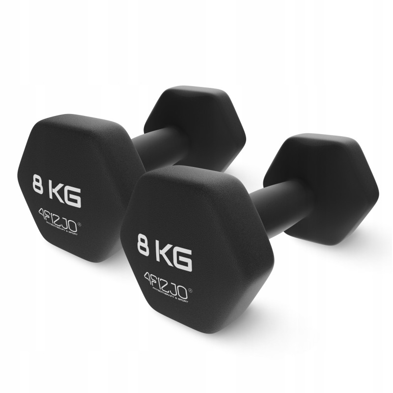 Гантелі вінілові 4FIZJO Classic 2 x 8 кг (P-5905973403214)