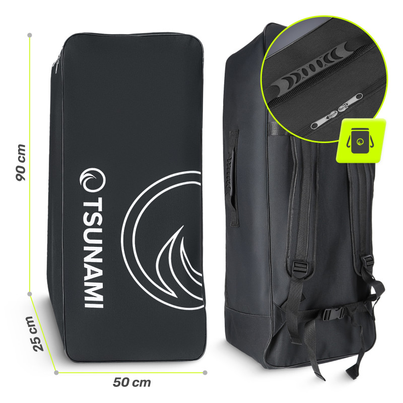 Надувная SUP доска TSUNAMI PRO 350 см с веслом T12 (P-5905973405607)