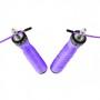 Скакалка швидкісна для кросфіту 4FIZJO Speed Rope PRO+ фіолетова
