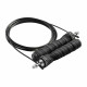 Скакалка скоростная для кроссфита 4FIZJO Speed Rope PRO+ Black (P-5907739313164)
