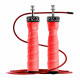 Скакалка швидкісна для кросфіту 4FIZJO Speed Rope PRO+ червона