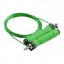 Скакалка швидкісна для кросфіту 4FIZJO Speed Rope PRO+ зелена
