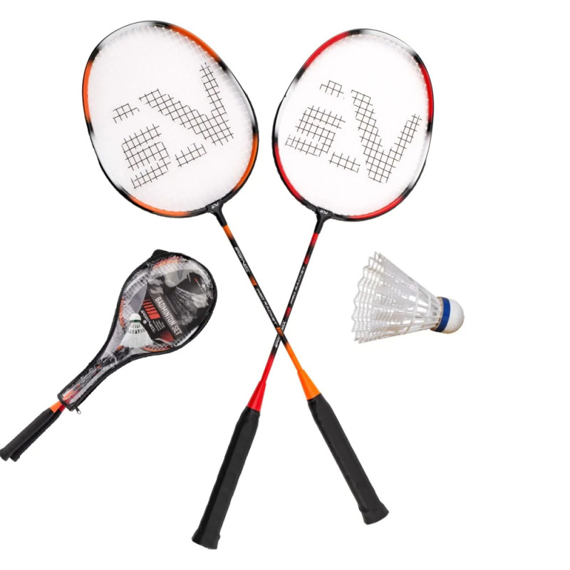 Набір для бадмінтону SportVida Pro (2 ракетки, волан) SV-SE0002