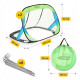 Футбольні ворота саморозкладні 4FIZJO Pop-Up 2 шт Green/Blue (P-5905973401463)