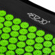 Коврик акупунктурный 4FIZJO Classic Mat Аппликатор Кузнецова Black/Green