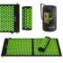 Акупунктурний килимок з напівваликом 4FIZJO 128 x 48 см Black/Green