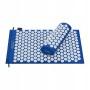 Акупунктурний килимок з напівваликом 4FIZJO 72 x 42 см Blue/White