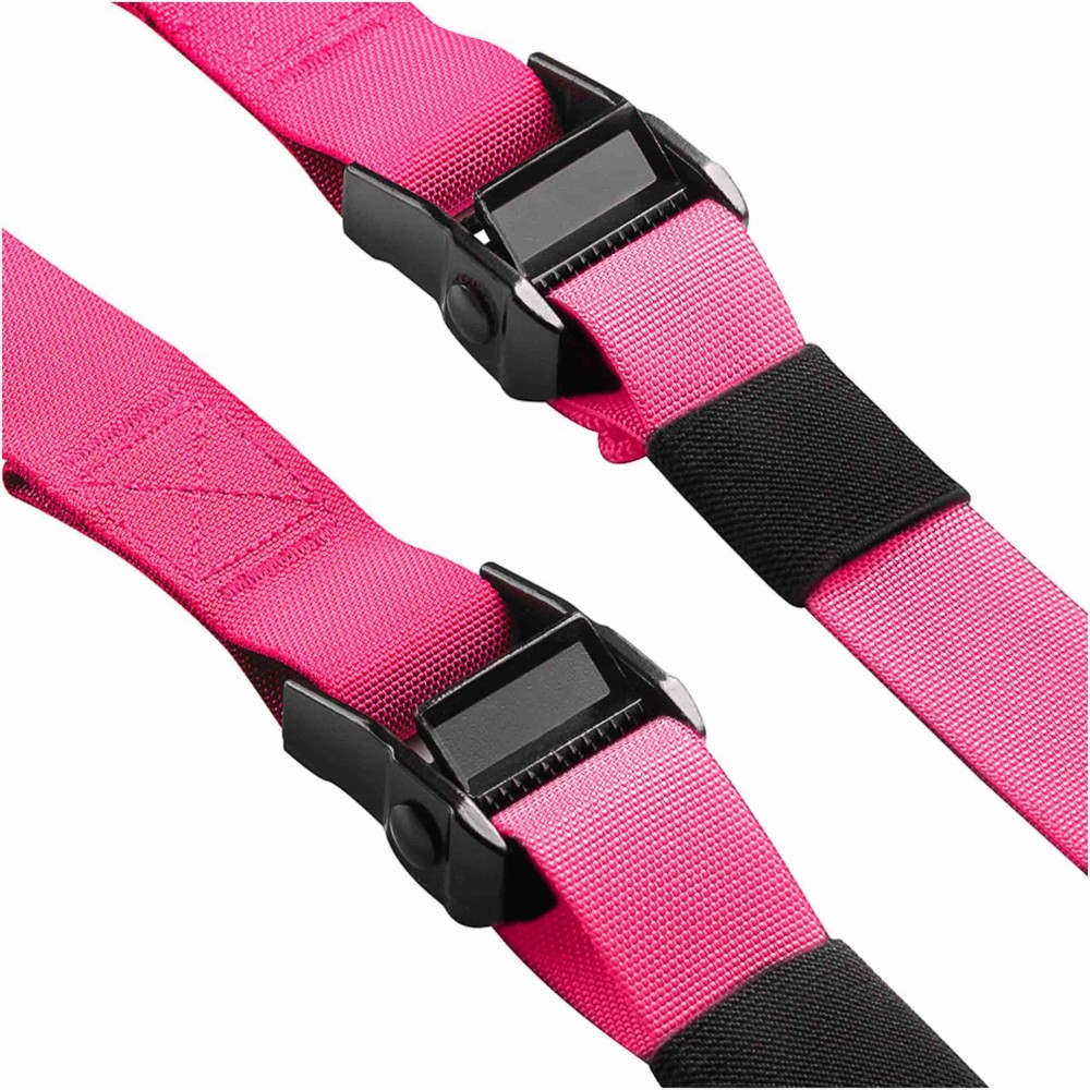 Петлі для функціонального тренінгу 4FIZJO TRX рожеві