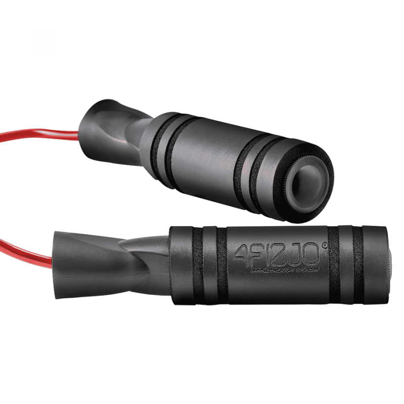 Скакалка с подшипниками 4FIZJO Basic Black/Red (P-5907739313133)