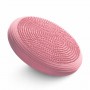 Балансировочная подушка-диск 4FIZJO MED+ 33 см сенсомоторная, массажная Pink (P-5907739313829)