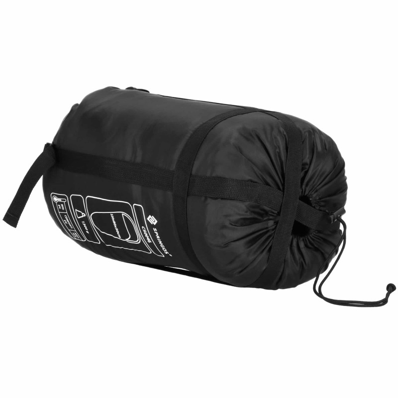 Спальный мешок (спальник) Springos CS0046 0 ...+10 °C R Black/Grey