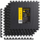 Мат-пазл (ласточкин хвост) 4FIZJO Mat Puzzle EVA 120 x 120 x 1 cм Black (P-5907222931011)