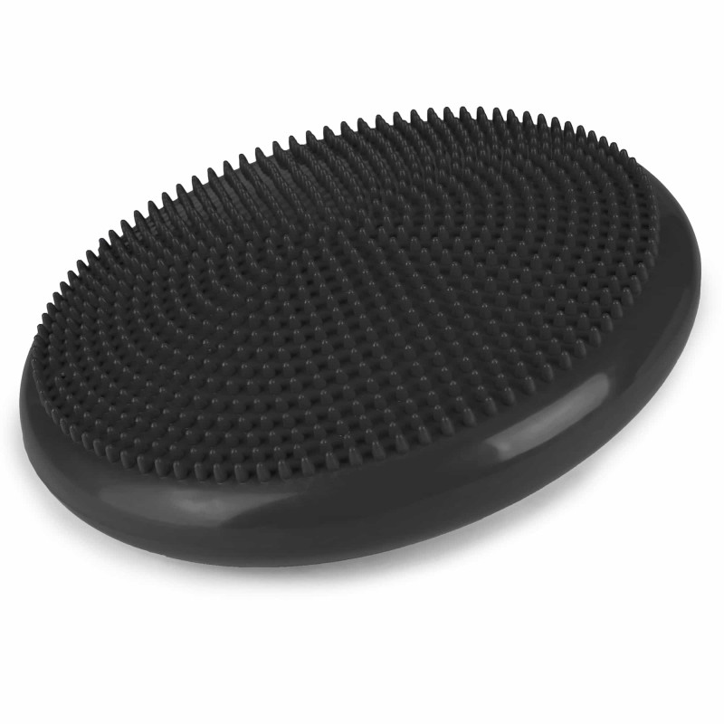 Балансировочная подушка-диск Cornix 33 см (сенсомоторная) массажная XR-0052 Black