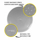 Балансировочная подушка-диск Cornix 33 см (сенсомоторная) массажная XR-0053 Grey