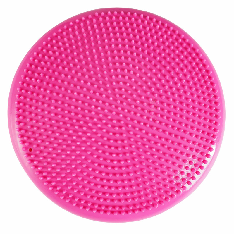 Балансировочная подушка-диск Cornix 33 см (сенсомоторная) массажная XR-0055 Pink