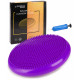 Балансировочная подушка-диск Cornix 33 см (сенсомоторная) массажная XR-0056 Violet